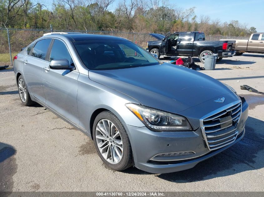 2016 Hyundai Genesis 3.8 VIN: KMHGN4JE1GU110684 Lot: 41130760