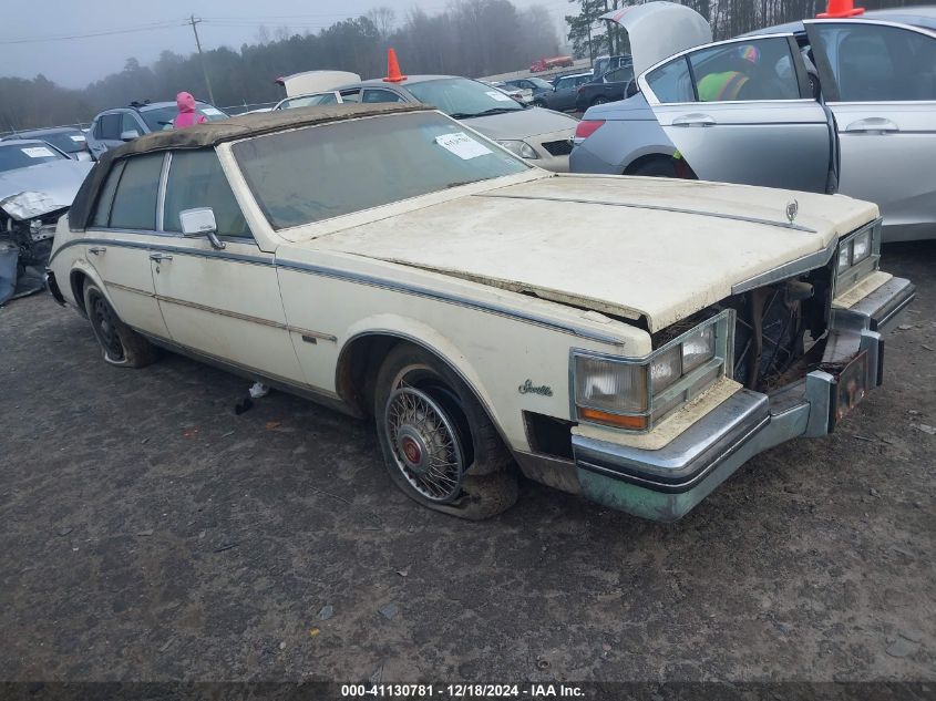 1984 Cadillac Seville VIN: 1G6AS6980EE803169 Lot: 41130781