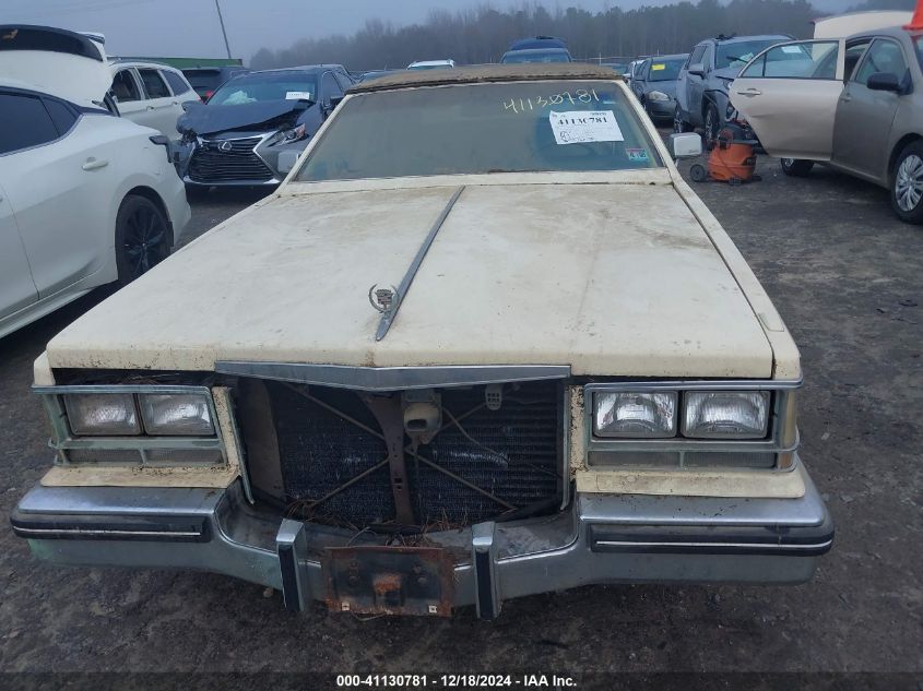 1984 Cadillac Seville VIN: 1G6AS6980EE803169 Lot: 41130781