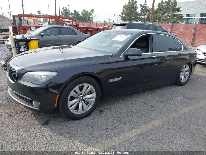 2011 BMW 740Li VIN: WBAKB4C5XBC392551 Lot: 41130887