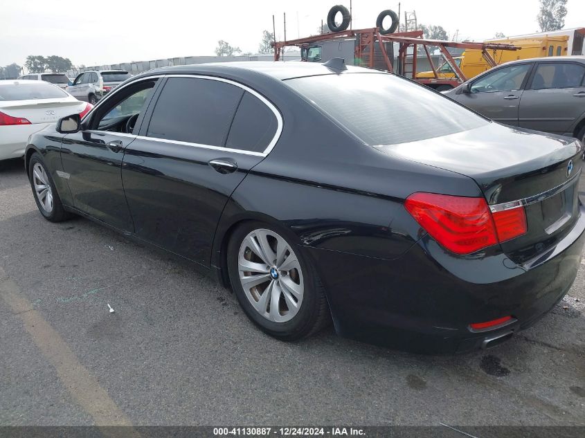 2011 BMW 740Li VIN: WBAKB4C5XBC392551 Lot: 41130887