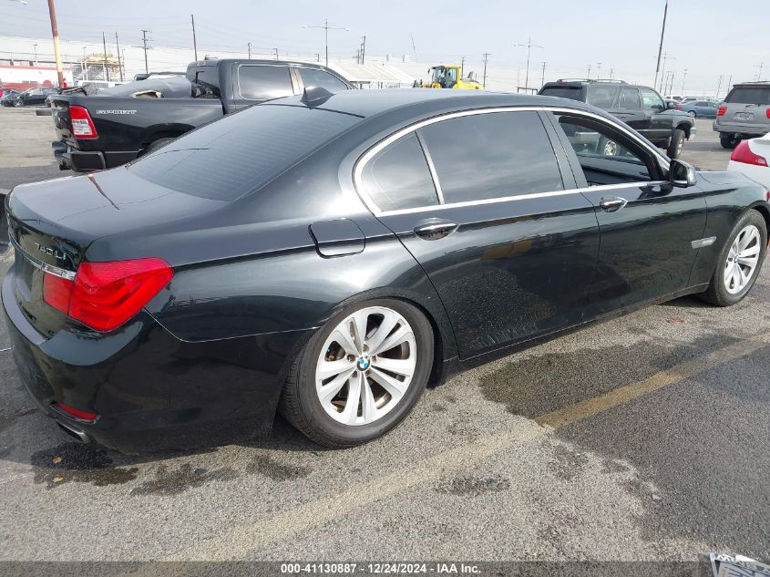 2011 BMW 740Li VIN: WBAKB4C5XBC392551 Lot: 41130887