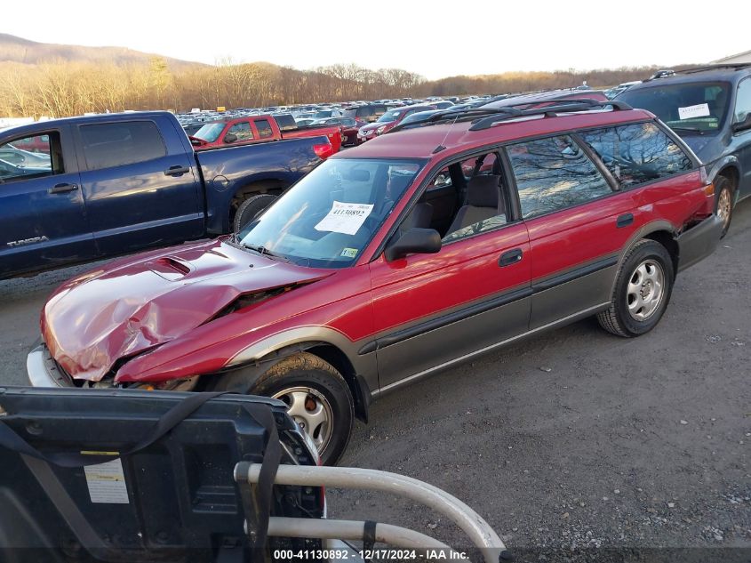 1997 Subaru Legacy Outback/Outback Limited VIN: 4S3BG6858V7601940 Lot: 41130892