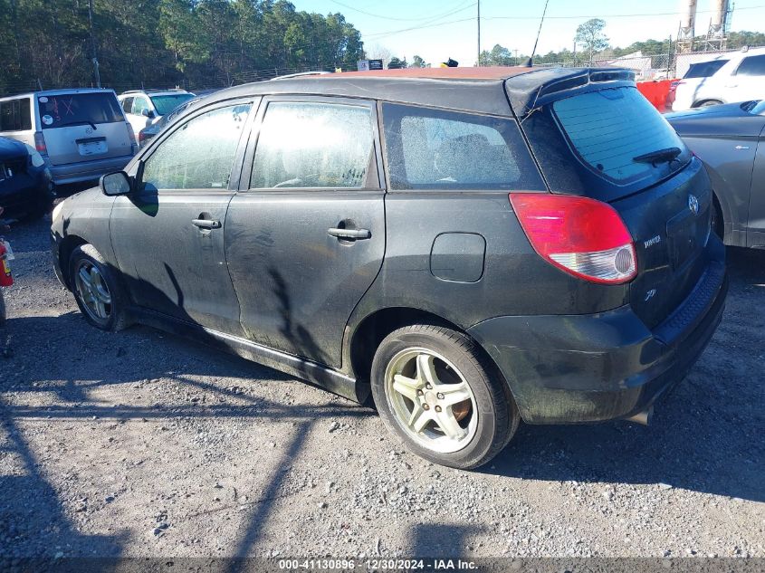 2003 Toyota Corolla Matrix Xr VIN: 2T1KR32E63C161486 Lot: 41130896