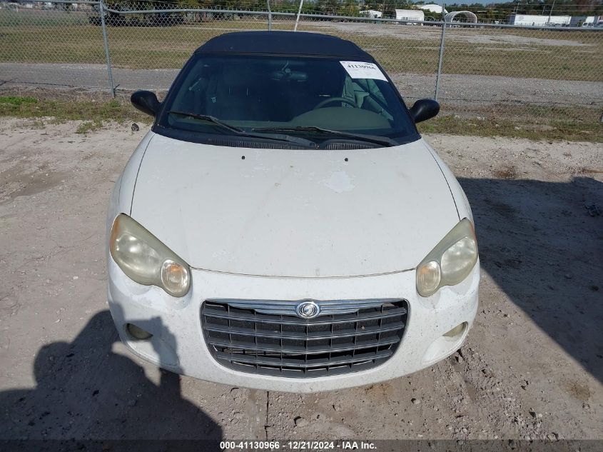 2006 Chrysler Sebring Touring VIN: 1C3EL55R26N259266 Lot: 41130966