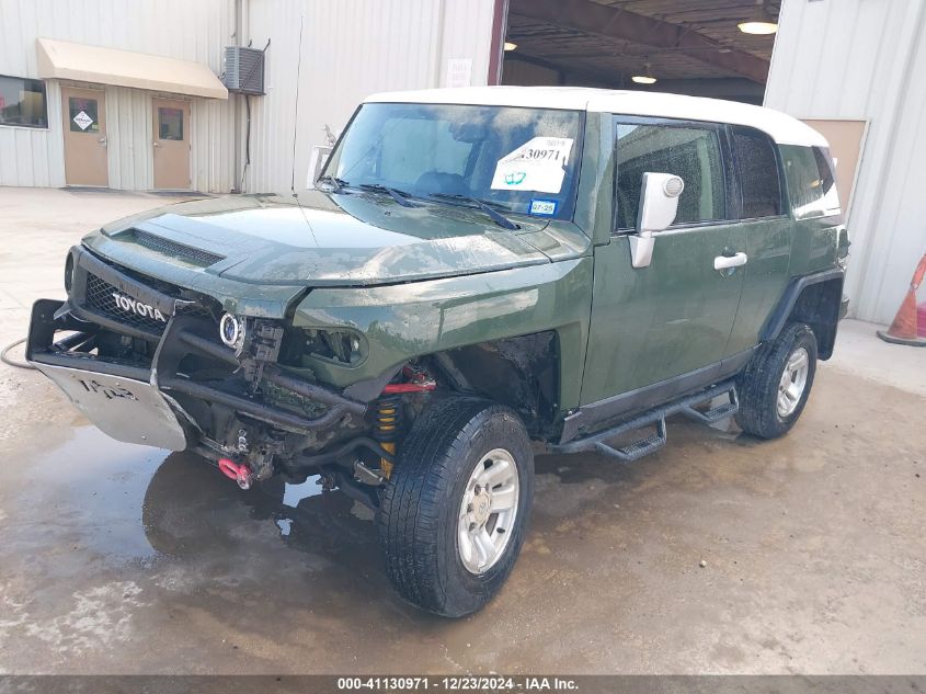 2014 Toyota Fj Cruiser VIN: JTEBU4BF9EK206897 Lot: 41130971