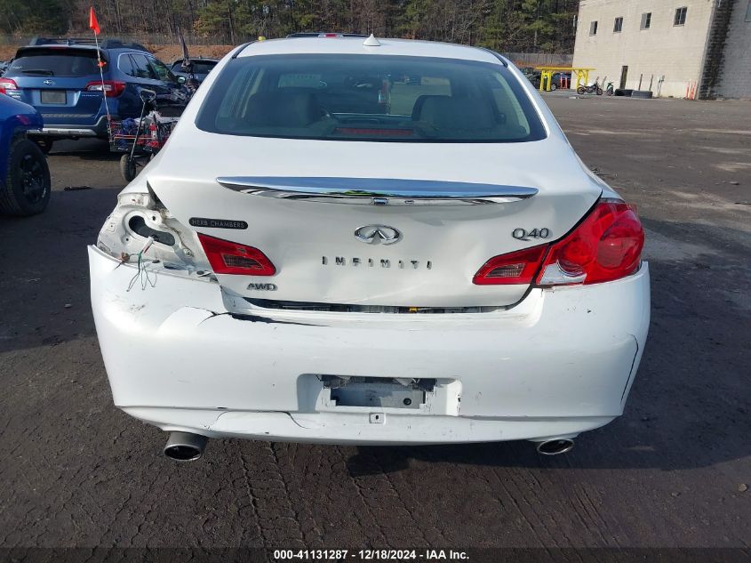 2015 Infiniti Q40 VIN: JN1CV6ARXFM520659 Lot: 41131287