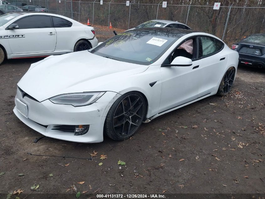 2020 Tesla Model S Long Range Dual Motor All-Wheel Drive/Long Range Plus Dual Motor All-Wheel Drive VIN: 5YJSA1E23LF389065 Lot: 41131372