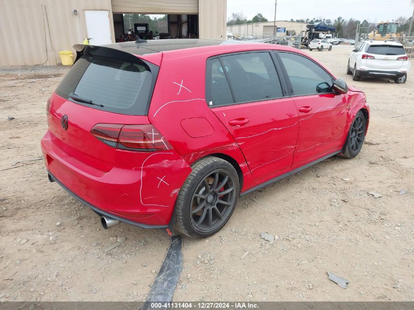 2017 Volkswagen Golf Gti Autobahn 4-Door/S 4-Door/Se 4-Door/Sport 4-Door VIN: 3VW447AU4HM011573 Lot: 41131404