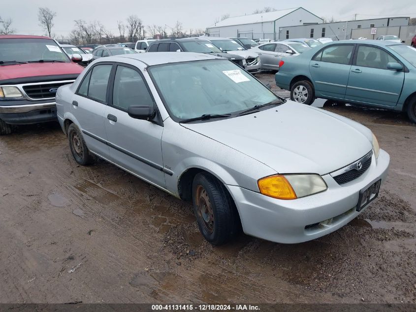 2000 Mazda Protege Dx/Lx VIN: JM1BJ2227YO296243 Lot: 41131415