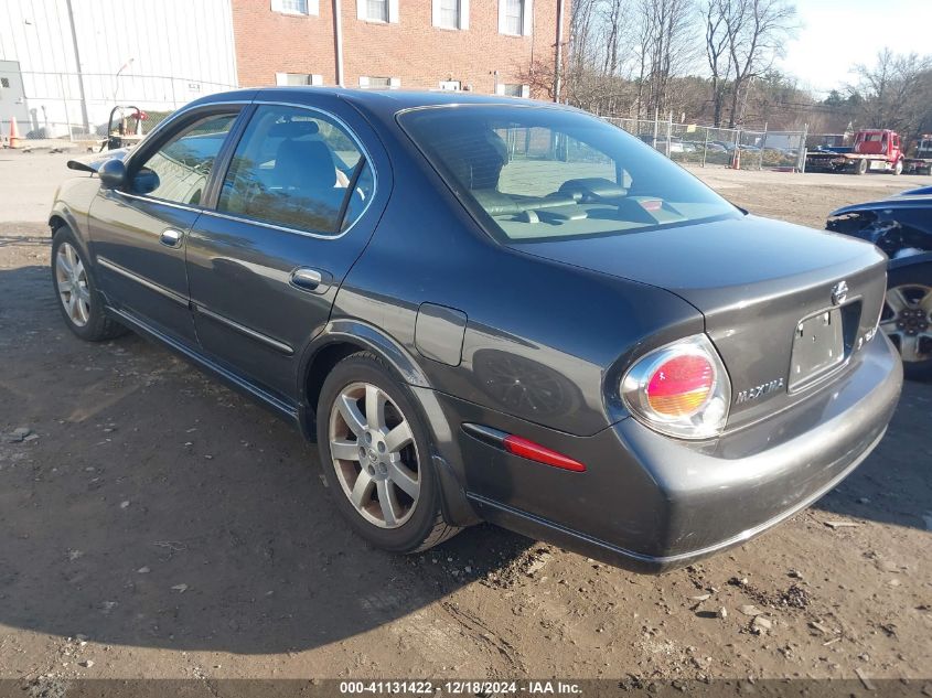 2002 Nissan Maxima Gle VIN: JN1DA31D02T411470 Lot: 41131422