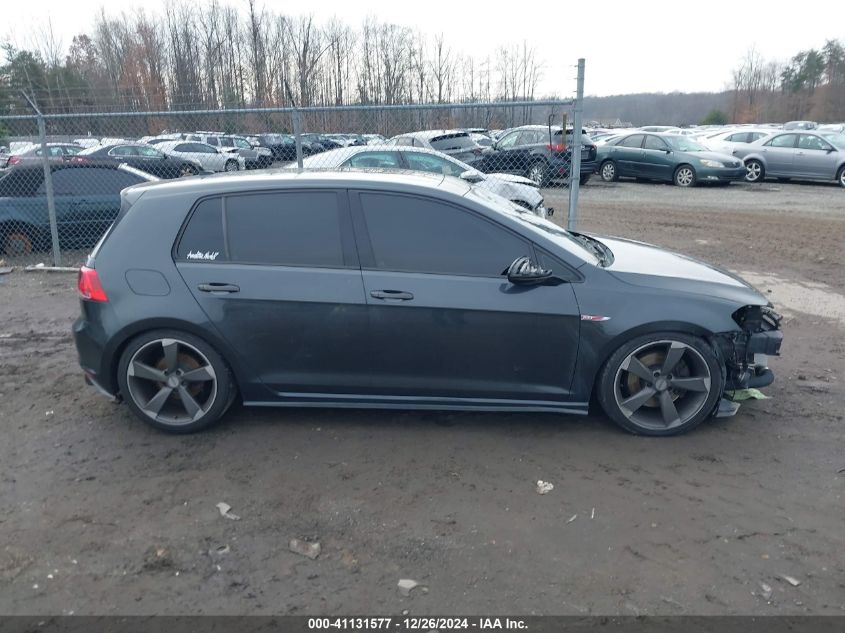 2015 Volkswagen Golf Gti 2.0T Autobahn 4-Door VIN: 3VW5T7AU5FM102579 Lot: 41131577