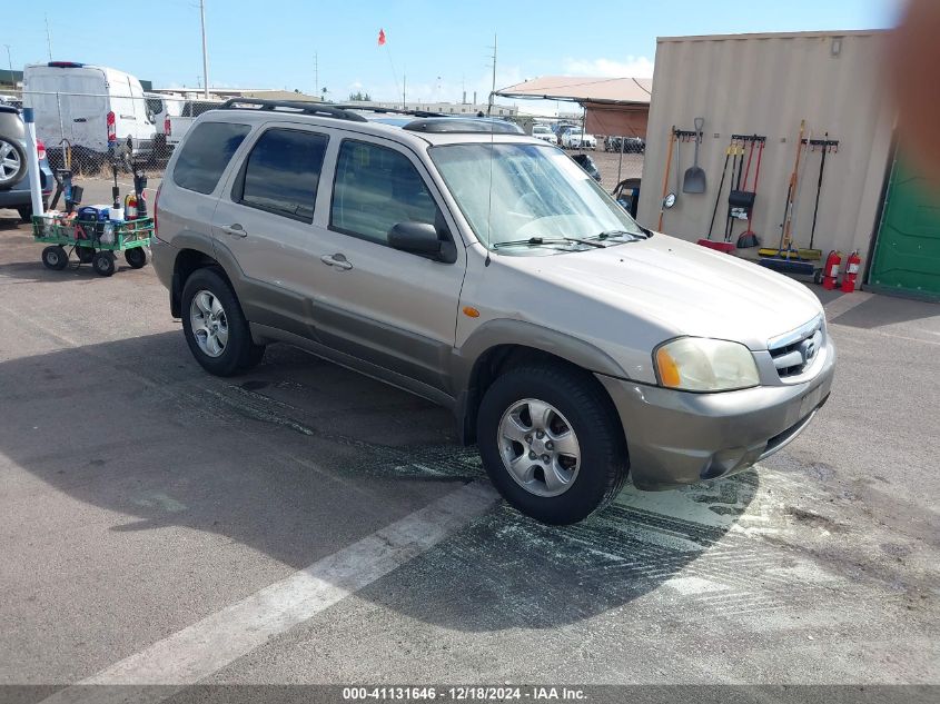 2002 Mazda Tribute Es V6/Lx V6 VIN: 4F2CU08162KM43663 Lot: 41131646