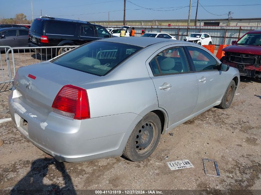 2007 Mitsubishi Galant Es/Se VIN: 4A3AB36FX7E042746 Lot: 41131819