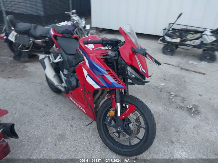 2024 Honda Cbr500 Ra VIN: MLHPC7051R5000337 Lot: 41131937