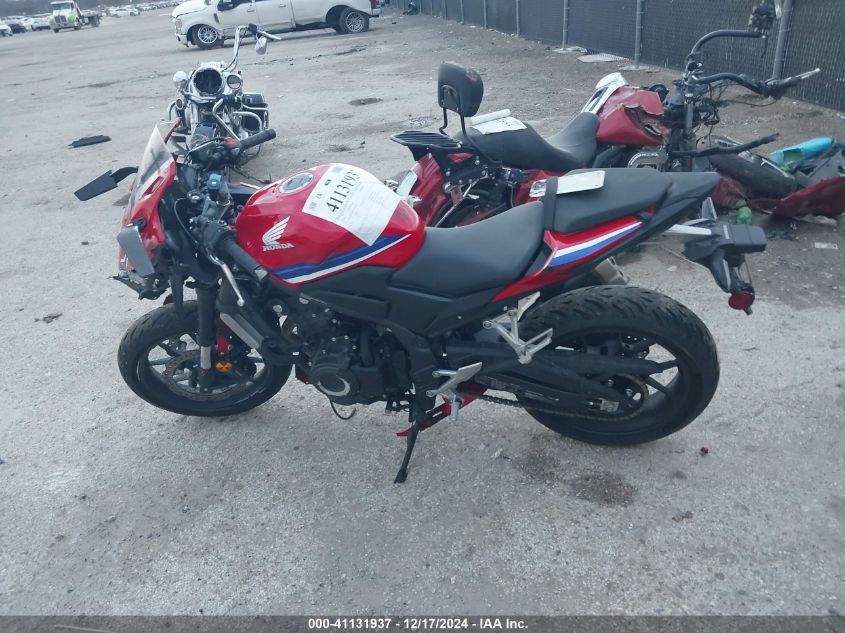 2024 Honda Cbr500 Ra VIN: MLHPC7051R5000337 Lot: 41131937