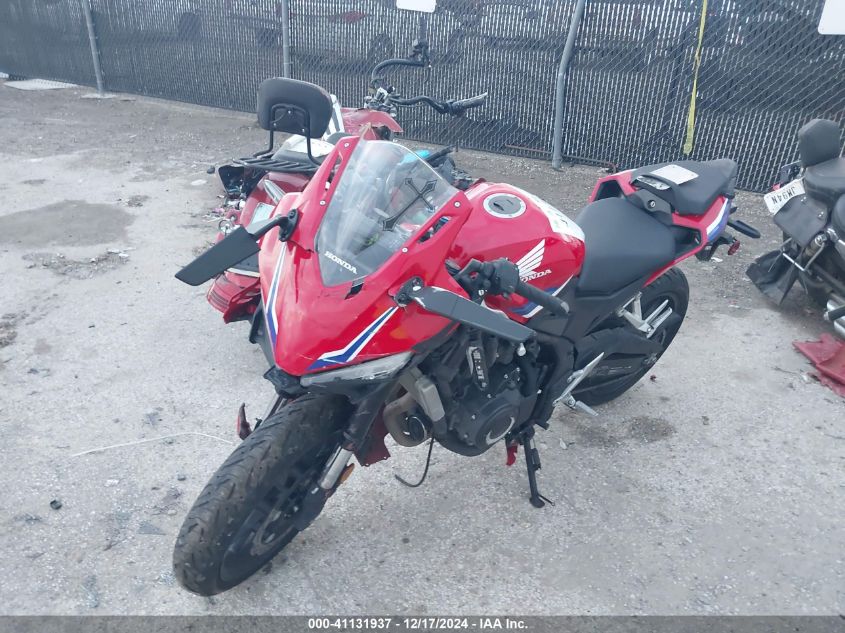 2024 Honda Cbr500 Ra VIN: MLHPC7051R5000337 Lot: 41131937