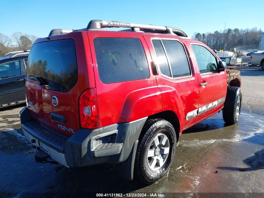 2012 Nissan Xterra Pro-4X VIN: 5N1AN0NW4CC513110 Lot: 41131962