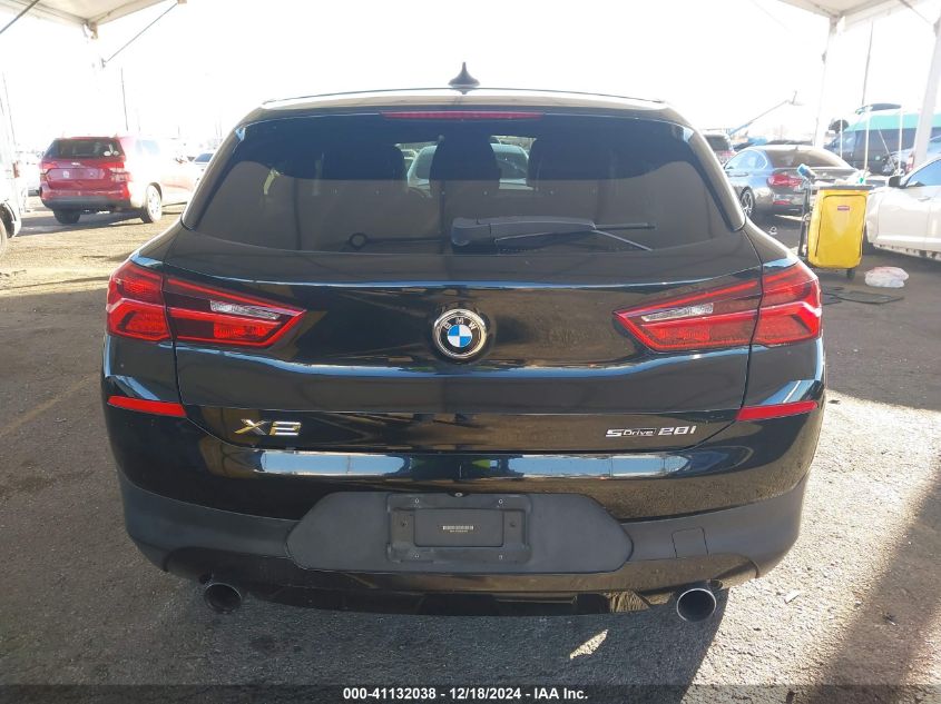 2018 BMW X2 Sdrive28I VIN: WBXYJ3C30JEJ81325 Lot: 41132038