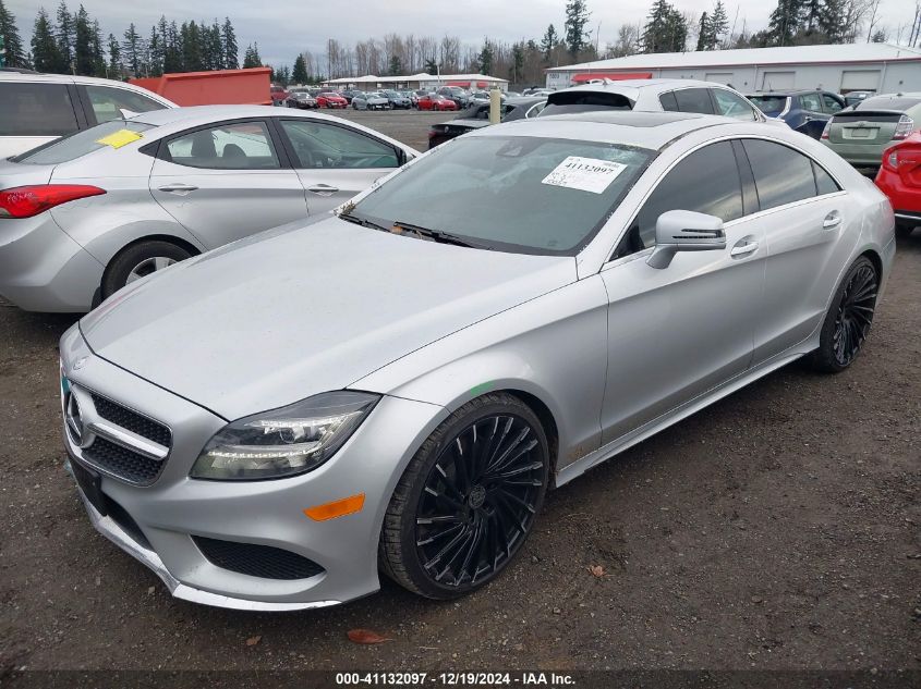 2015 Mercedes-Benz Cls 400 VIN: WDDLJ6FB3FA145676 Lot: 41132097