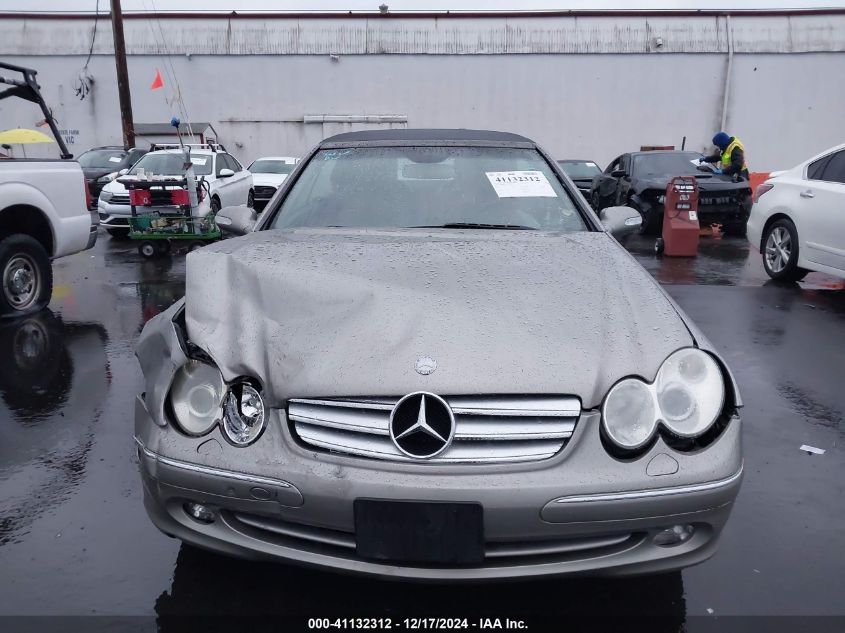 2004 Mercedes-Benz Clk 320 VIN: WDBTK65G24T028756 Lot: 41132312