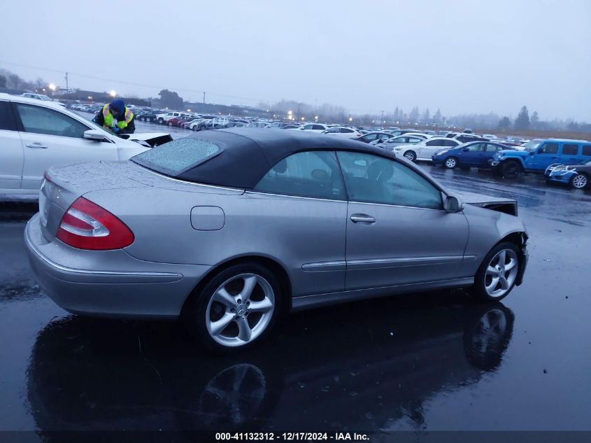 2004 Mercedes-Benz Clk 320 VIN: WDBTK65G24T028756 Lot: 41132312