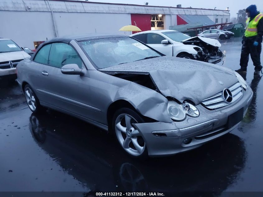 2004 Mercedes-Benz Clk 320 VIN: WDBTK65G24T028756 Lot: 41132312