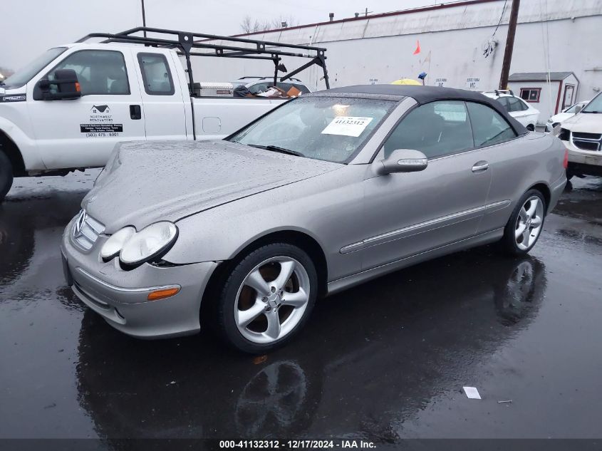 2004 Mercedes-Benz Clk 320 VIN: WDBTK65G24T028756 Lot: 41132312