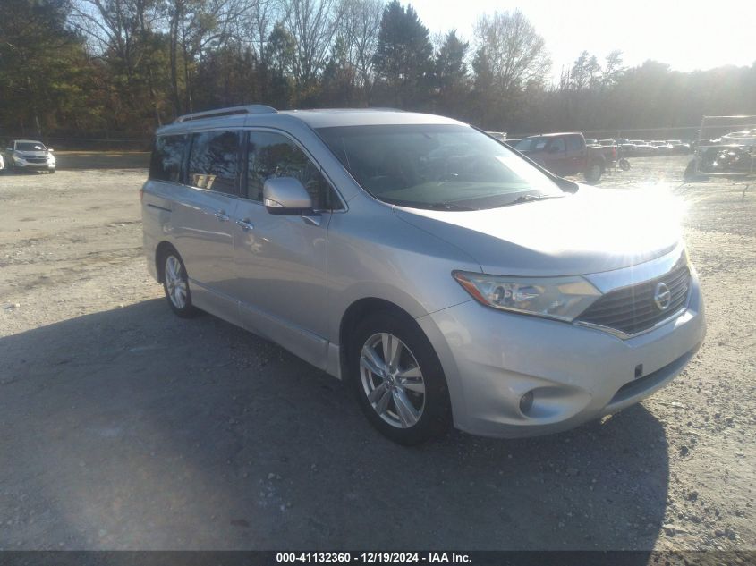 2012 Nissan Quest Le VIN: JN8AE2KP2C9045926 Lot: 41132360