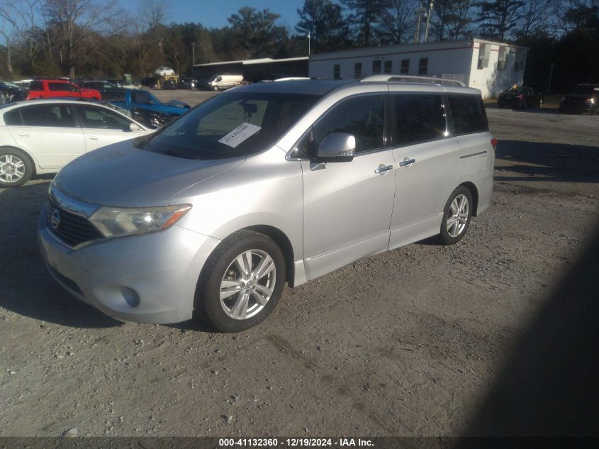 2012 Nissan Quest Le VIN: JN8AE2KP2C9045926 Lot: 41132360