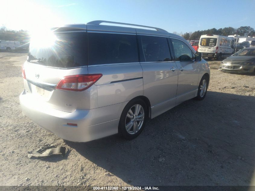 2012 Nissan Quest Le VIN: JN8AE2KP2C9045926 Lot: 41132360