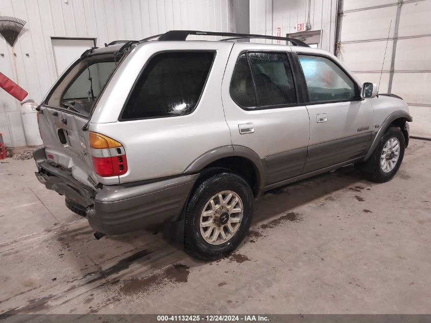 2000 Honda Passport Ex/Lx VIN: 4S6DM58W4Y4410139