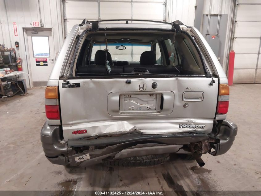 2000 Honda Passport Ex/Lx VIN: 4S6DM58W4Y4410139