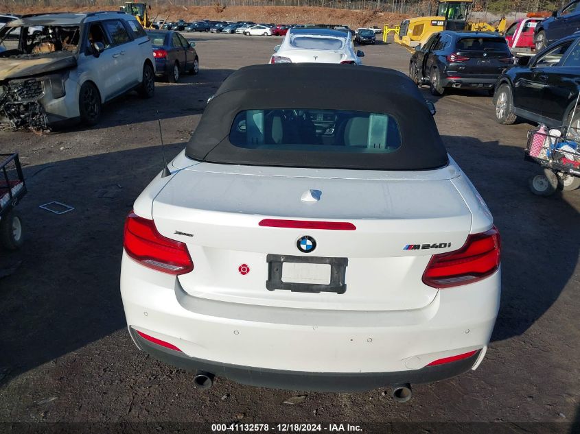 2020 BMW M240I xDrive VIN: WBA2N3C02L7D99223 Lot: 41132578