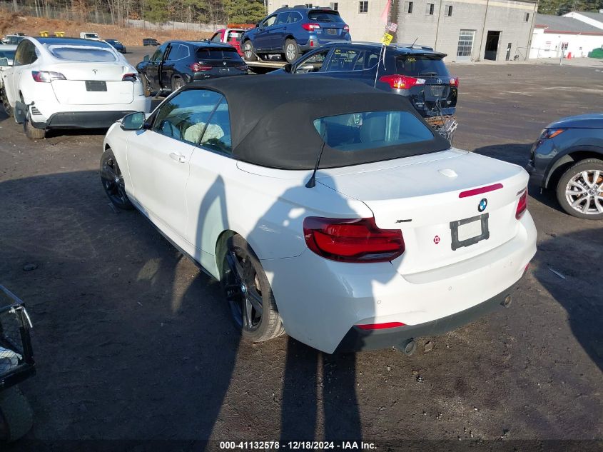 2020 BMW M240I xDrive VIN: WBA2N3C02L7D99223 Lot: 41132578