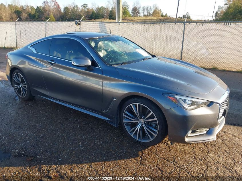 2019 Infiniti Q60 3.0T Luxe VIN: JN1EV7EK7KM230871 Lot: 41132629