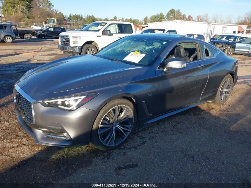 2019 Infiniti Q60 3.0T Luxe VIN: JN1EV7EK7KM230871 Lot: 41132629