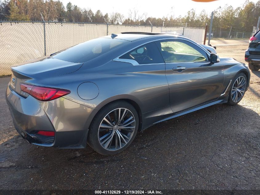 2019 Infiniti Q60 3.0T Luxe VIN: JN1EV7EK7KM230871 Lot: 41132629