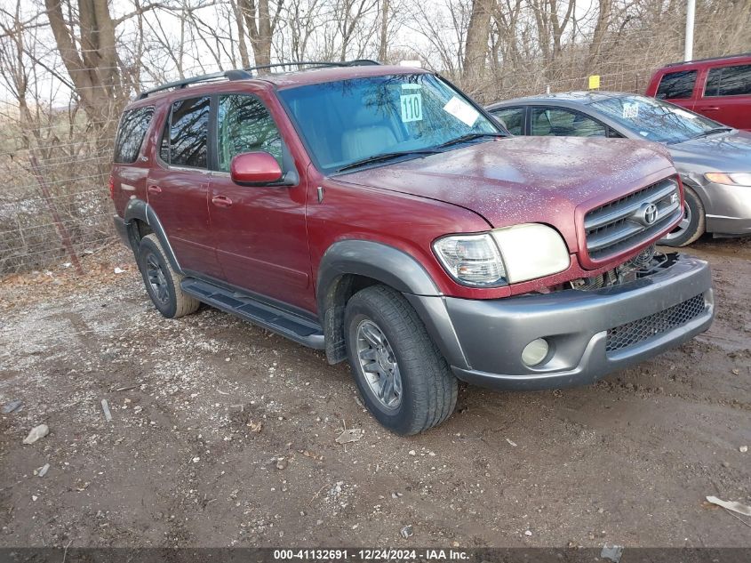 2004 Toyota Sequoia Sr5 V8 VIN: 5TDBT44AX4S211414 Lot: 41132691