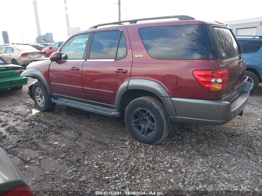 2004 Toyota Sequoia Sr5 V8 VIN: 5TDBT44AX4S211414 Lot: 41132691