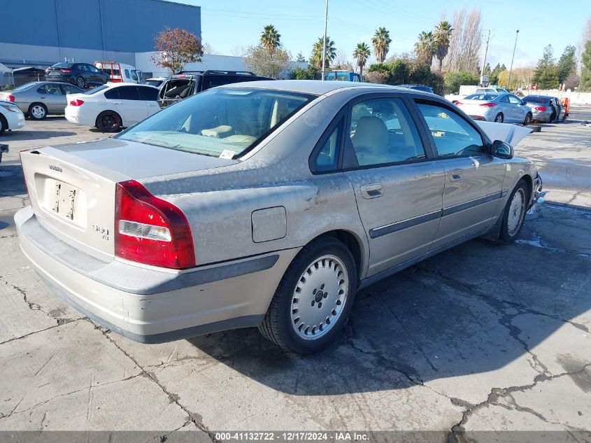 2001 Volvo S80 T6 VIN: YV1TS90D611164664 Lot: 41132722