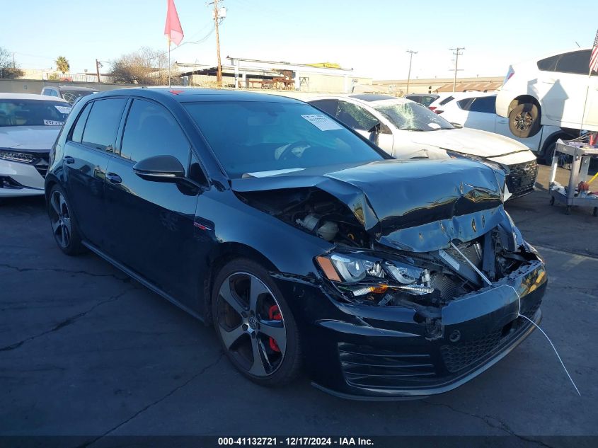 2017 Volkswagen Golf Gti Autobahn 4-Door/S 4-Door/Se 4-Door/Sport 4-Door VIN: 3VW447AU2HM035757 Lot: 41132721