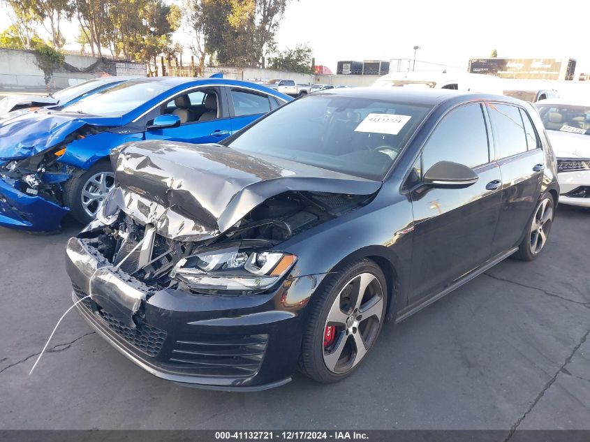 2017 Volkswagen Golf Gti Autobahn 4-Door/S 4-Door/Se 4-Door/Sport 4-Door VIN: 3VW447AU2HM035757 Lot: 41132721