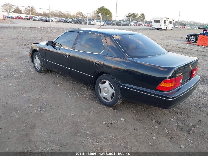 1999 Lexus Ls 400 VIN: JT8BH28F0X0158739 Lot: 41132905