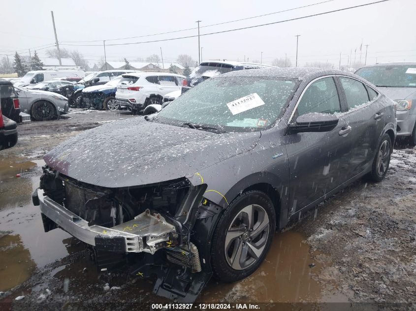 2019 Honda Insight Ex VIN: 19XZE4F51KE012459 Lot: 41132927