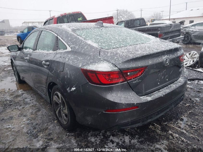 2019 Honda Insight Ex VIN: 19XZE4F51KE012459 Lot: 41132927