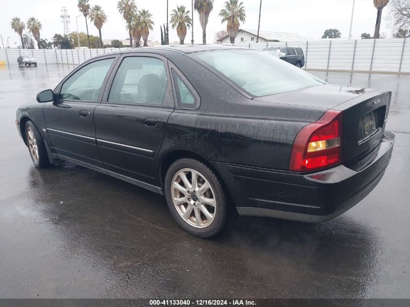 2002 Volvo S80 2.9 VIN: YV1TS92D621261961 Lot: 41133040