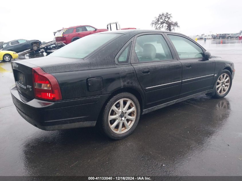 2002 Volvo S80 2.9 VIN: YV1TS92D621261961 Lot: 41133040