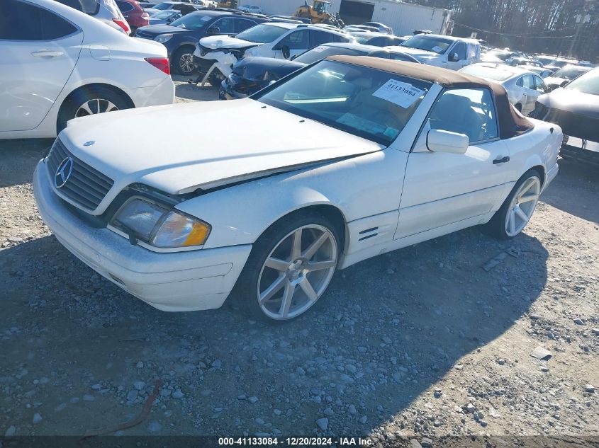 1997 Mercedes-Benz Sl 500 VIN: WDBFA67F3VF147095 Lot: 41133084