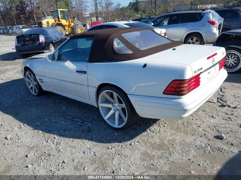 1997 Mercedes-Benz Sl 500 VIN: WDBFA67F3VF147095 Lot: 41133084